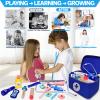 COSILY Doctor Kit for Kids, Doctor kit for Toddlers 3-5 , Pretend Playset for Toddlers with Medical Bag, Stethoscope and Other Accessories for Boys and Girls view 3