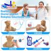 COSILY Doctor Kit for Kids, Doctor kit for Toddlers 3-5 , Pretend Playset for Toddlers with Medical Bag, Stethoscope and Other Accessories for Boys and Girls view 4