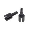 jnxwenu 4 pcs Steel Gearbox Joint Cup Diff Cup for Tam-iya TT01 TT02 TT01D TT01E DF-02 M05 M06 1/10 RC Car Upgrade Parts view 3
