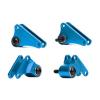 Aluminum Front&Rear Rocker Arms Set #7158 for RC for Tra-xxas 1/16 for Sum-mit 72054 for E-Revo 71076-3 for SLA-sh 70054(Blue) view 1