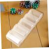 FELTECHELECTR Portable Poker Chip Case Large Capacity Storage Holder for Chips and Cards Transparent Design for Easy Viewing for Outdoor Games and Tournaments view 4