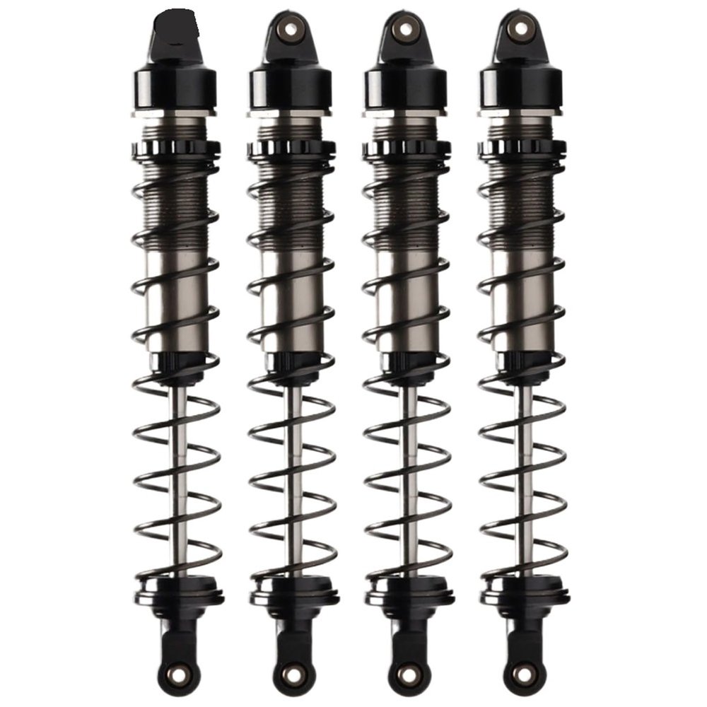 102365 Aluminum 165MM Oil-Filled Shock Absorber Damper 2Pcs/4Pcs for RC Car 1/8 for HPI for SAV-Age for Flux HP X XL 4.6 5.9 A720(4PCS)