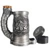 TCGADVN DND Mug Dice Tower Set, DnD Dice Cup with Storage, 12/16 Oz Beverage Holder, DND Accessories for Players, Best Gift for RPG Game lover (Introverted Wizard) view 1