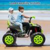 24V Ride On ATV Car, 2 Seater Electric Four-Wheeled ATV, Electric Car for Kids with Powerful Motor Off-Road Vehicle Kids ATV with LED Lights, Music, High Low Speed, Ride on Car for Boys Girls view 3