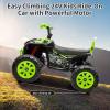 24V Ride On ATV Car, 2 Seater Electric Four-Wheeled ATV, Electric Car for Kids with Powerful Motor Off-Road Vehicle Kids ATV with LED Lights, Music, High Low Speed, Ride on Car for Boys Girls view 4