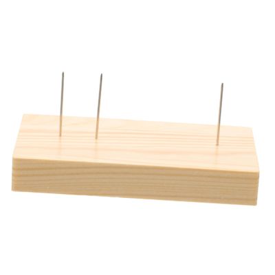 DIYEAH 5pcs Wooden Base Felting Doll Stand Easy-to-use Display Holder for Needle Felt Dolls Ideal Present for