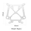 jnxwenu Alloy #85234 Front & Rear Shock Tower Damper Plate & Body Post for RC Car HPI 1/8 for SAV-Age 21 SS 3.5 4.6 5.9 X XL Model(2Set Tower-Post) view 4