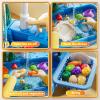 JUKUDAHU Water Table Play Sink Toy for Kids 2 3 4 5 6 Years Old - Outdoor Kitchen with Running Water, Fishing Games, Toddler Water Play Table for Kids Ages 3-8, Beach Outdoor Toys, Summer Gifts view 4