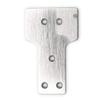 12428-0364 Front Bottom Protection Aluminum Sheet and Front Bumper for Wltoys 12428 12427 RC Car Spare Parts view 2