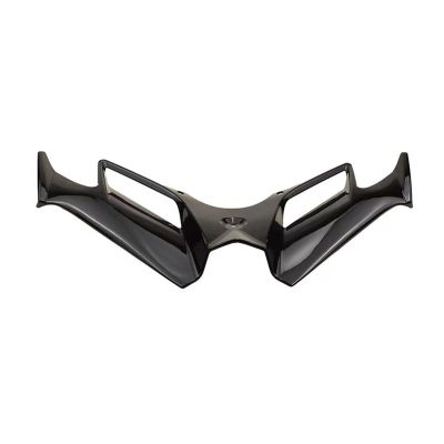 Aerodynamic Winglet Kit for Kawasaki Ninja 250/300 (2013-2017) - Motorcycle Spoiler Wing Set for Ninja 250/300/EX300 - ABS Plastic Sport Bike Accessories(Bright black)