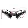 Aerodynamic Winglet Kit for Kawasaki Ninja 250/300 (2013-2017) - Motorcycle Spoiler Wing Set for Ninja 250/300/EX300 - ABS Plastic Sport Bike Accessories(Bright black) view 4