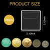 100 PCS Plastic Coin Sleeves, 2.1 Inch PVC Coin Protectors for Collectors, Anti-Oxidation Storage Bags for Coins, Jewelry, and Small Items view 2