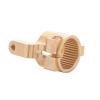 2Pcs Brass Heavy Duty Front C Hub Carrier Caster Block C Seat for Axial SCX10 II 90046 90047 1/10 RC Crawler Car Parts view 4