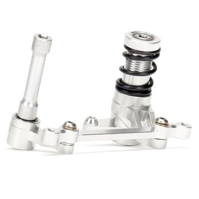 jnxwenu #85058 Aluminum Steering Component Servo Protection Assembly for 1/8 HPI for SAV-Age for Flux HP XL X 4.6 5.9 21 25 SS 4.1 3.5(Silver)