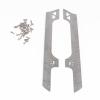 2Pcs Metal Side Skirt Surround for 1/10 RC Crawler Car Axial SCX10 90046 AXI03007 YK4102 313Mm Wheelbase Jeep Wrangler view 2