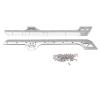 2Pcs Metal Side Skirt Surround for 1/10 RC Crawler Car Axial SCX10 90046 AXI03007 YK4102 313Mm Wheelbase Jeep Wrangler view 4