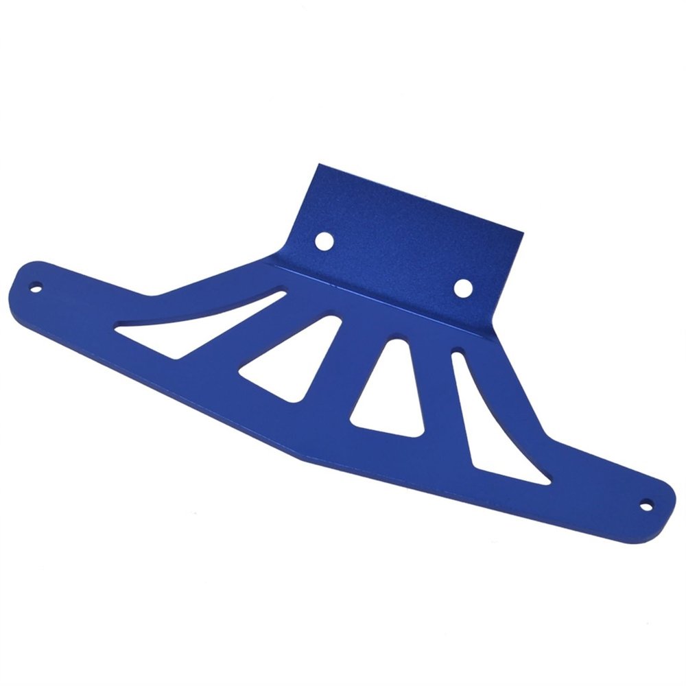 Aluminum Wide Front Bumper for 1/10 for Tra-xxas 2wd for SLA-sh VXL for Rus-tler VXL for Ban-dit for XL-5(Blue)