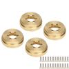 63/66g Brass Heavy Duty Balancing Counterweights for RC Crawler Rock Car 1/10 1.9" 2.2" TRX4 Axial SCX10 90046 D90 TF2(66g 4PCS) view 1