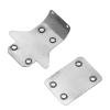 jnxwenu Stainless Steel Front and Rear Chassis Armor Protector for Kyo-sho MP10 9E TO-235-220 RC Car Upgrade Parts view 3