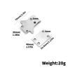 jnxwenu Stainless Steel Front and Rear Chassis Armor Protector for Kyo-sho MP10 9E TO-235-220 RC Car Upgrade Parts view 4