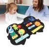 ZJchao Foldable Felt Learning Board - Sensory Felt Board for Kids Travel with Soft Multi Sensory Surfaces for Storytelling and Cognitive Development view 3
