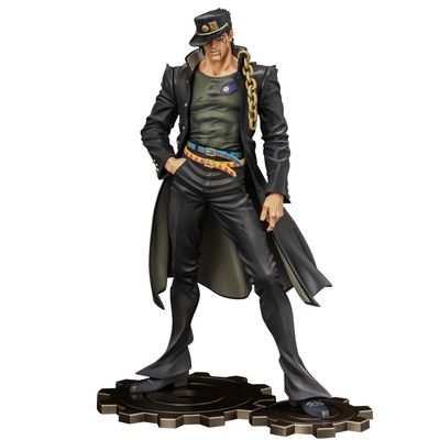 Anime "JoJo's Bizarre Adventure Stardust Crusaders" FIGURE MUSEUM Jotaro Kujo 1/8 Scale Figure, Approx. 9.8 inches (250 mm), PVC & ABS, Painted Finished Figure