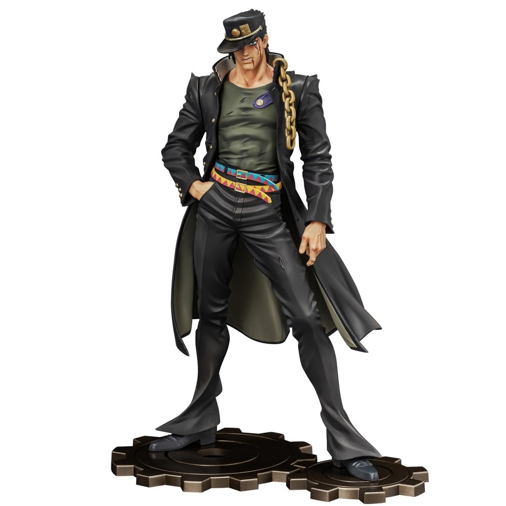 Anime "JoJo's Bizarre Adventure Stardust Crusaders" FIGURE MUSEUM Jotaro Kujo 1/8 Scale Figure, Approx. 9.8 inches (250 mm), PVC & ABS, Painted Finished Figure