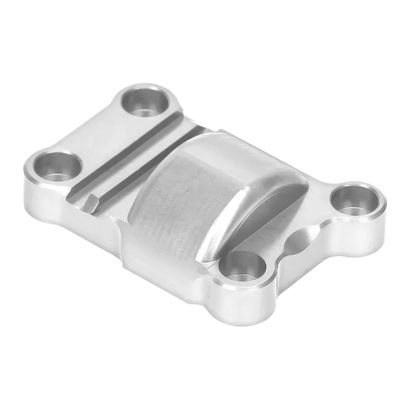 jnxwenu Aluminum Alloy Rear Gear Cover #7787 for RC Crawler Car 1/5 for Tra-xxas for X-Maxx 77076-4 6S 77086-4 8S(Silver)