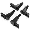 jnxwenu Aluminum Alloy Body Mounts Fixed Bracket for 1/12 for Tam-iya 58365 for Mid-Night RC Model Truck Parts view 2