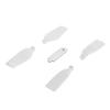 4pcs/ 8PCS White Lightweight Foldable High Efficient Low Resistant Pneumatic Designed Propeller for Zerotech Dobby Pocket Drone(4PCS) view 1
