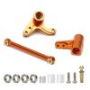 Aluminum Alloy #101214 Steering Assembly Bellcrank with Bearing for RC for HPI WR8 Ken for BLO-CK for Bull-ET3.0 MT ST(Orange) view 1