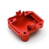 jnxwenu Metal Gearbox Cover for 1/10 for Tam-iya TA01 TA02 DF01 RC#XS-TA29165(Red) view 4