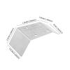 Stainless Steel Front and Rear Chassis Guards for ARR-MA 1/10 2WD for Gor-gon for Mon-Ster for Truck view 2