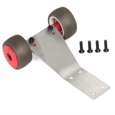 Metal Wheelie Bar for ARR-ma 1/18 for Gra-nite for Typ-hon RC Car Upgrade Parts Accessories(Red)