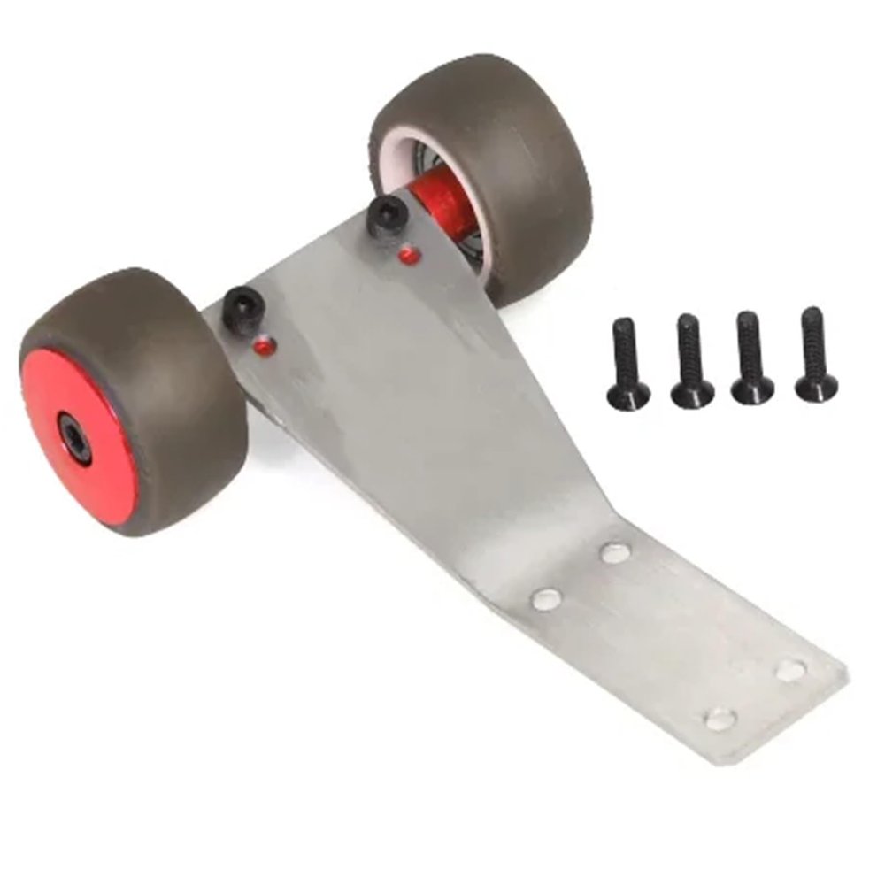Metal Wheelie Bar for ARR-ma 1/18 for Gra-nite for Typ-hon RC Car Upgrade Parts Accessories(Red)
