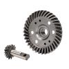 jnxwenu 37T/13T Steel Differential Ring Pinion Gear 5379X for RC for Tra-xxas for Revo for Sum-mit for SLA-sh view 1