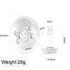 jnxwenu 37T/13T Steel Differential Ring Pinion Gear 5379X for RC for Tra-xxas for Revo for Sum-mit for SLA-sh view 2