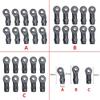30PCS Plastic M4 Rod Ends Link Balls Head Linkage Joint for 1/10 RC Crawler Car TRAXXAS TRX-4 TRX4 Parts Accessories view 2