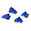 Aluminum Front&Rear Rocker Arms Set #7158 for RC for Tra-xxas 1/16 for Sum-mit 72054 for E-Revo 71076-3 for SLA-sh 70054(Silver) view 3