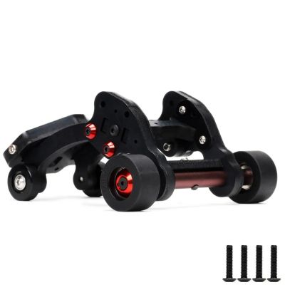 jnxwenu Spring Head-Up Wheelie Bar Chassis Guard Rear Bottom Protects Wheel Tumbling Nylon for ARR-MA 1/8 for KRA-TON 6S ARA8708T1