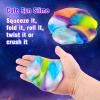 118 Pack Galaxy Slime Party Favors Kit for Kids, Mini Bulk Valentine Day Slime Stretchy Stress Relief, Soft Putty DIY Toy & Girls and Boys 4-10 Ages, Classroom Supplies, Birthday, Goodie Bag Stuffers view 2