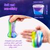 118 Pack Galaxy Slime Party Favors Kit for Kids, Mini Bulk Valentine Day Slime Stretchy Stress Relief, Soft Putty DIY Toy & Girls and Boys 4-10 Ages, Classroom Supplies, Birthday, Goodie Bag Stuffers view 4