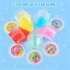 118 Pack Galaxy Clear Crystal Bulk Valentine Slime Kit, Party Favors Kids Slime for Girls and Boys, Stretchy, Non-Sticky, Stress Relief Mini Toys, Classroom Reward, Party Supplies, Goodie Bag Stuffers view 3