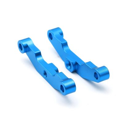 jnxwenu for Tam-iya TT02 Type-S Aluminum Upper Arm Mount Blue EP 1:10 RC Cars Touring #54651(Blue)