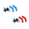 jnxwenu for Tam-iya TT02 Type-S Aluminum Upper Arm Mount Blue EP 1:10 RC Cars Touring #54651(Blue) view 3