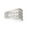 jnxwenu for RC Car for ARR-MA 1/7 6S for Moj-ave Replace ARA320540 2Pcs Stainless Steel Front Rear Chassis Armor Protector Skid Plate Accessories view 4