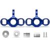 jnxwenu Alloy 2Pcs Front Steering Block #AR330187 Upgrade Accessories for 1/7 1/8 RC Cars for AR-RMA for FEL-Ony(Blue) view 1