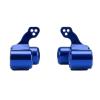 jnxwenu Alloy 2Pcs Front Steering Block #AR330187 Upgrade Accessories for 1/7 1/8 RC Cars for AR-RMA for FEL-Ony(Blue) view 3