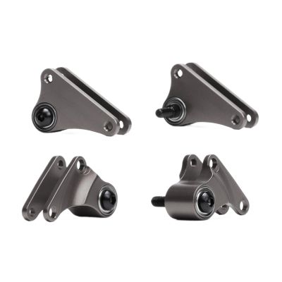 Aluminum Front&Rear Rocker Arms Set #7158 for RC for Tra-xxas 1/16 for Sum-mit 72054 for E-Revo 71076-3 for SLA-sh 70054(Gray)