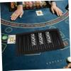 FELTECHELECTR Acrylic Poker Chip Tray Chip Holder for Easy Organization Storage for Game Tables for and Family Gatherings view 4